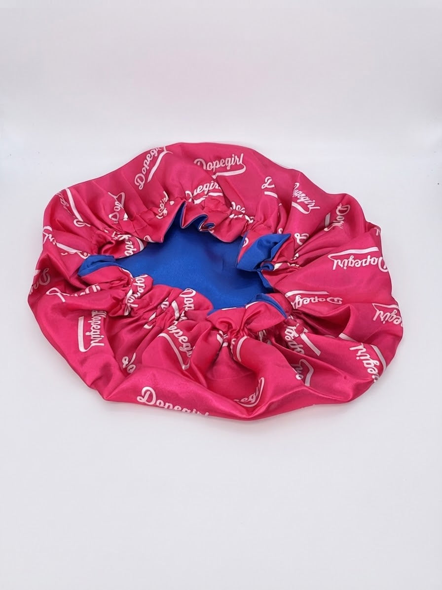 Dopegirl Reversible Satin Bonnet