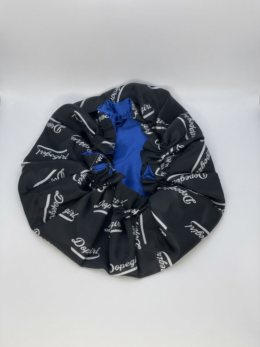 Dopegirl Reversible Satin Bonnet